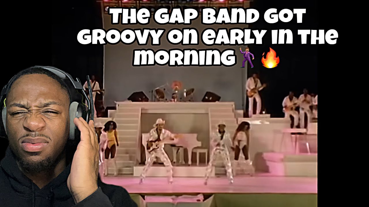 Реакция на выступление группы Gap Band ранним утром | Они просто отжигают! 😂🕺🏽🔥!! #gapband