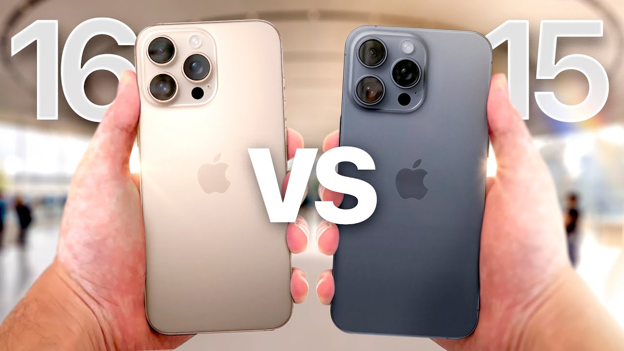 iPhone 16 Pro vs iPhone 15 Pro