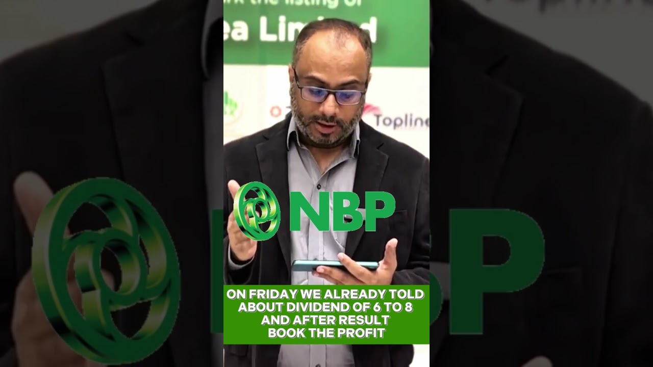 NBP DIVIDEND AND PROFIT BOOK #psx