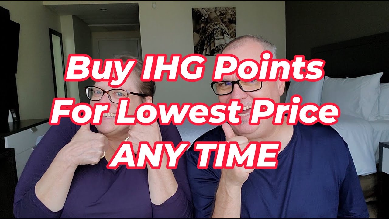 Buy IHG Points for Lowest Price ANY TIME