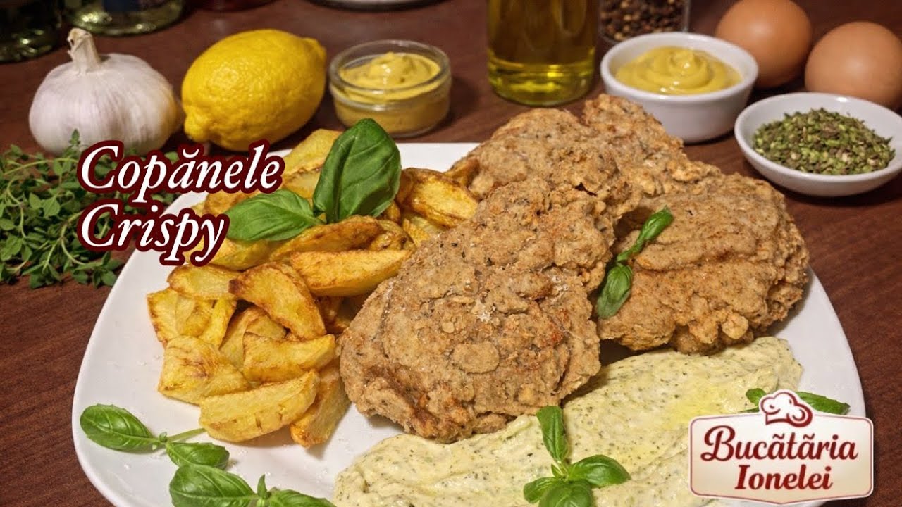 Copănele Crispy cu sos de usturoi ca la KFC | Bucătăria Ionelei