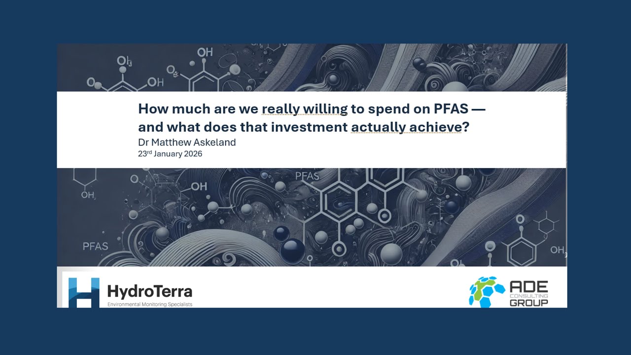 How much are we willing to spend on PFAS & what does that investment achieve?  Matthew Askeland