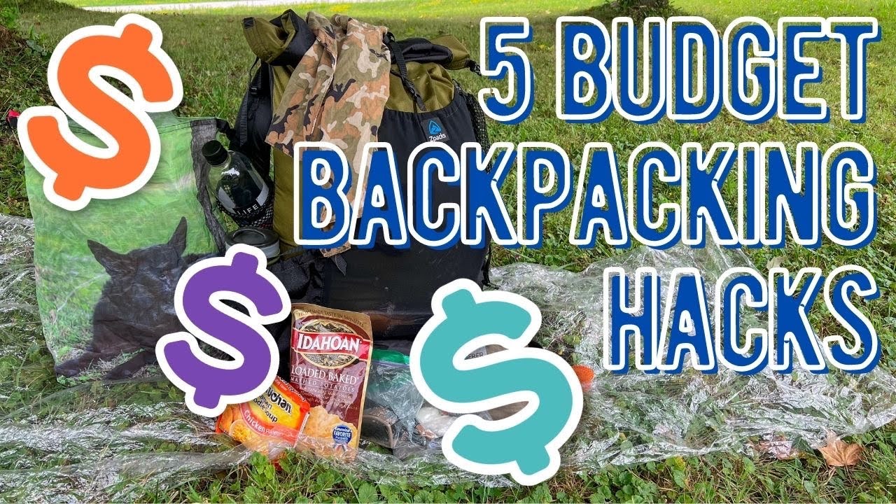 $5 Ultralight Backpacking Hacks!