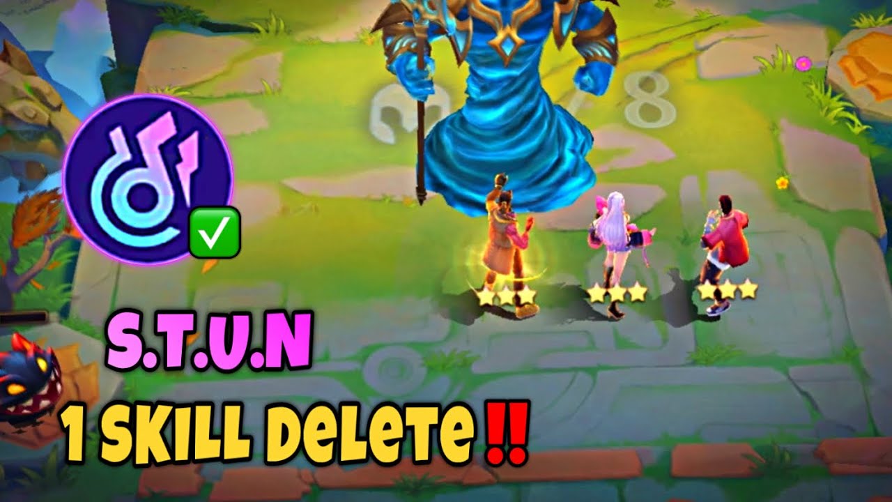 THARZ SKILL 3 BEST GAMEPLAY & EFFECTIVE TRICK THIS NEW UPDATE‼️ STUN CONTINUES ULTI !!MAGIC CHESS