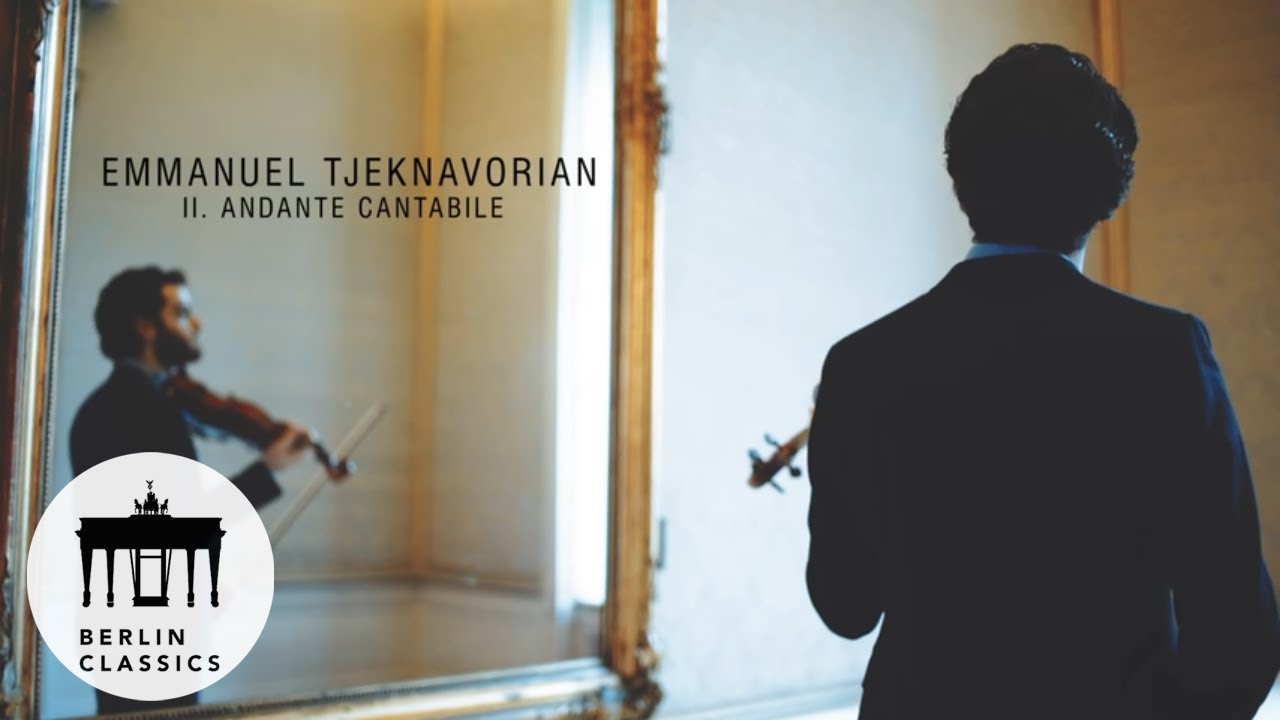 Emmanuel Tjeknavorian - Violin Concerto: II Andante cantabile | Loris Tjeknavorian (Music Video)