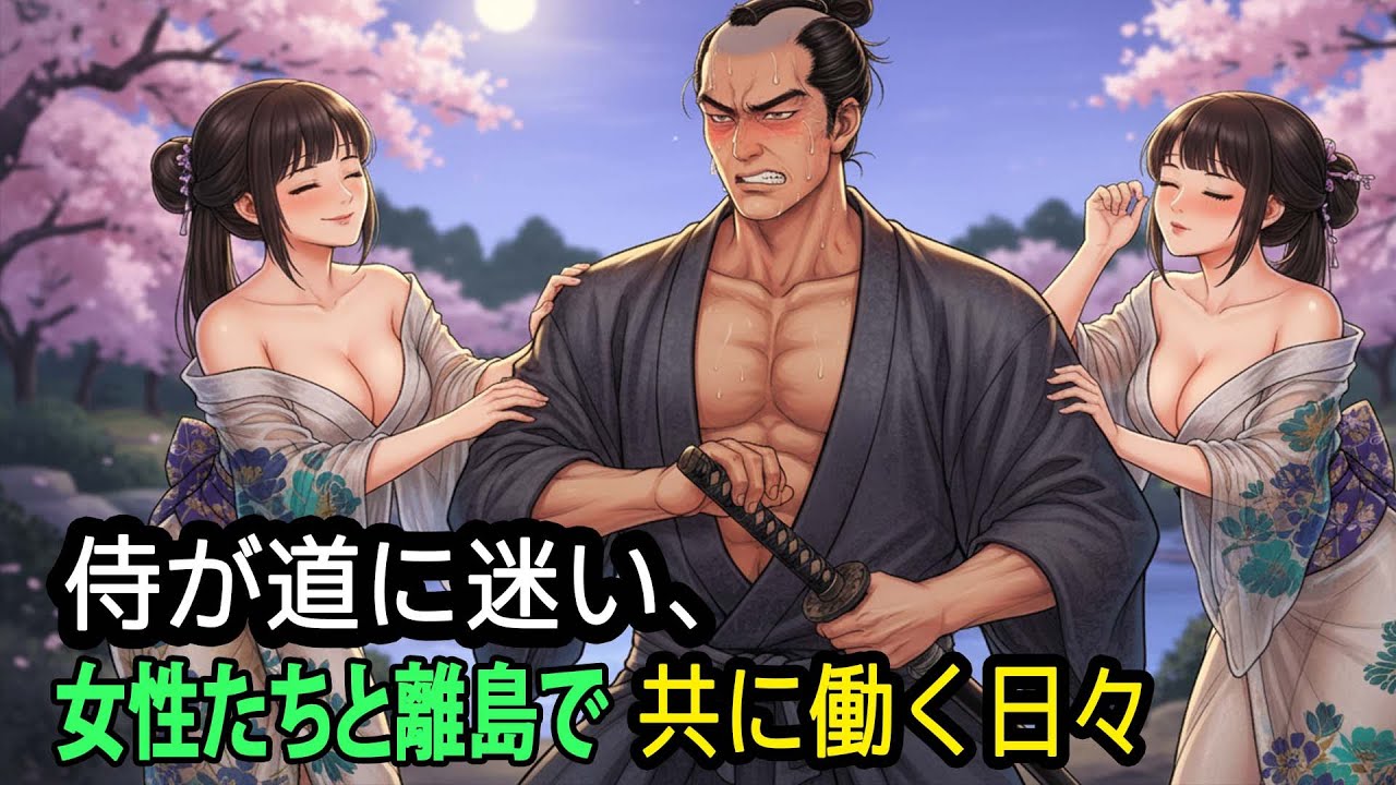 サムライが過去を忘れるために孤島で女性たちと共に働く日々   罪を抱えながらも平穏を求め