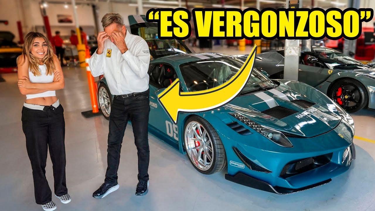 FERRARI Me pidió ver mi Auto Modificado (Ferrari 458)