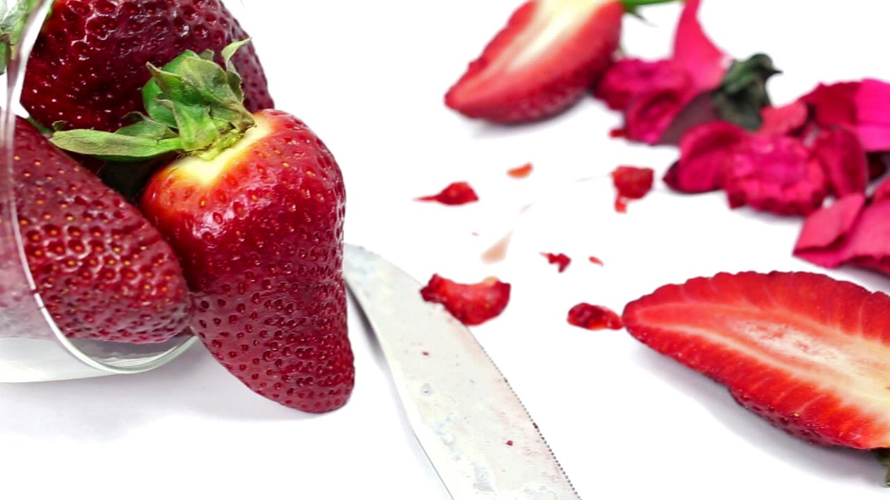 Fresas confitadas