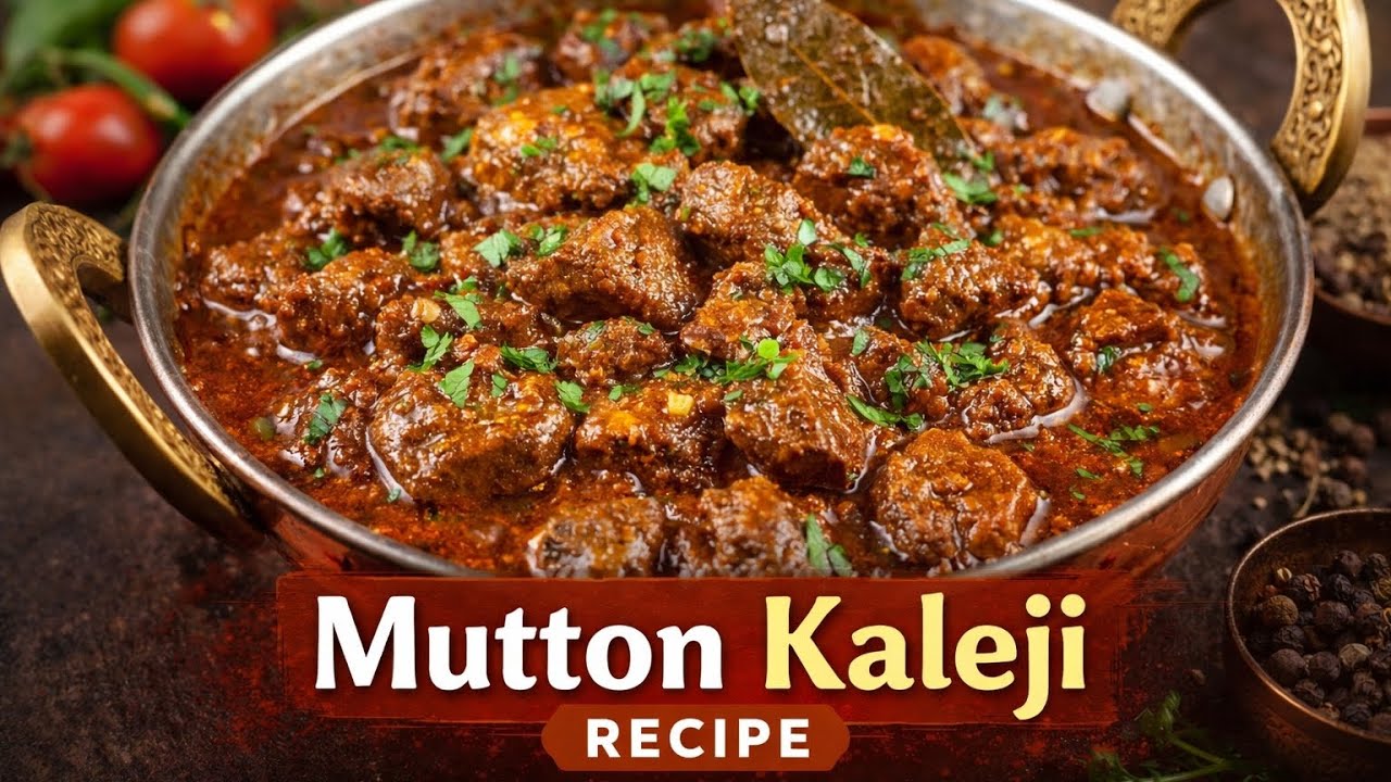 1 Baar Banaoge To Roz Banaoge! Mutton Kaleji Masala Recipe👌😋