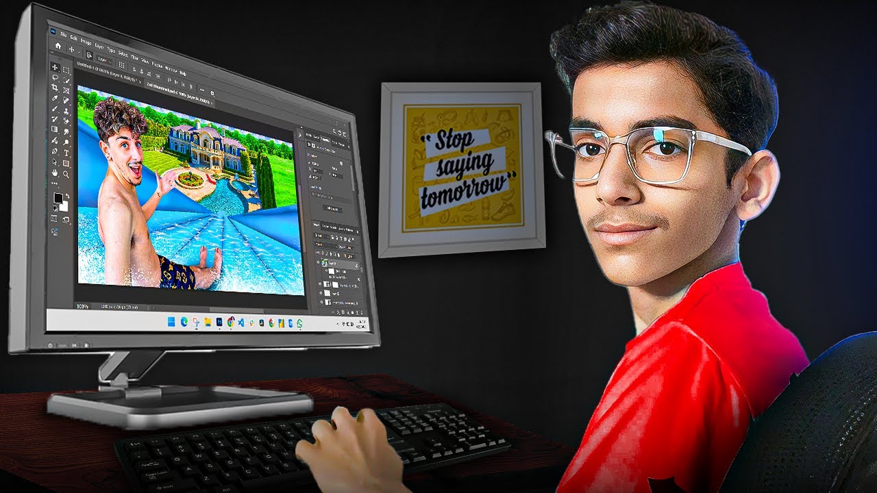 How to  design thumbnails like Dill Toma