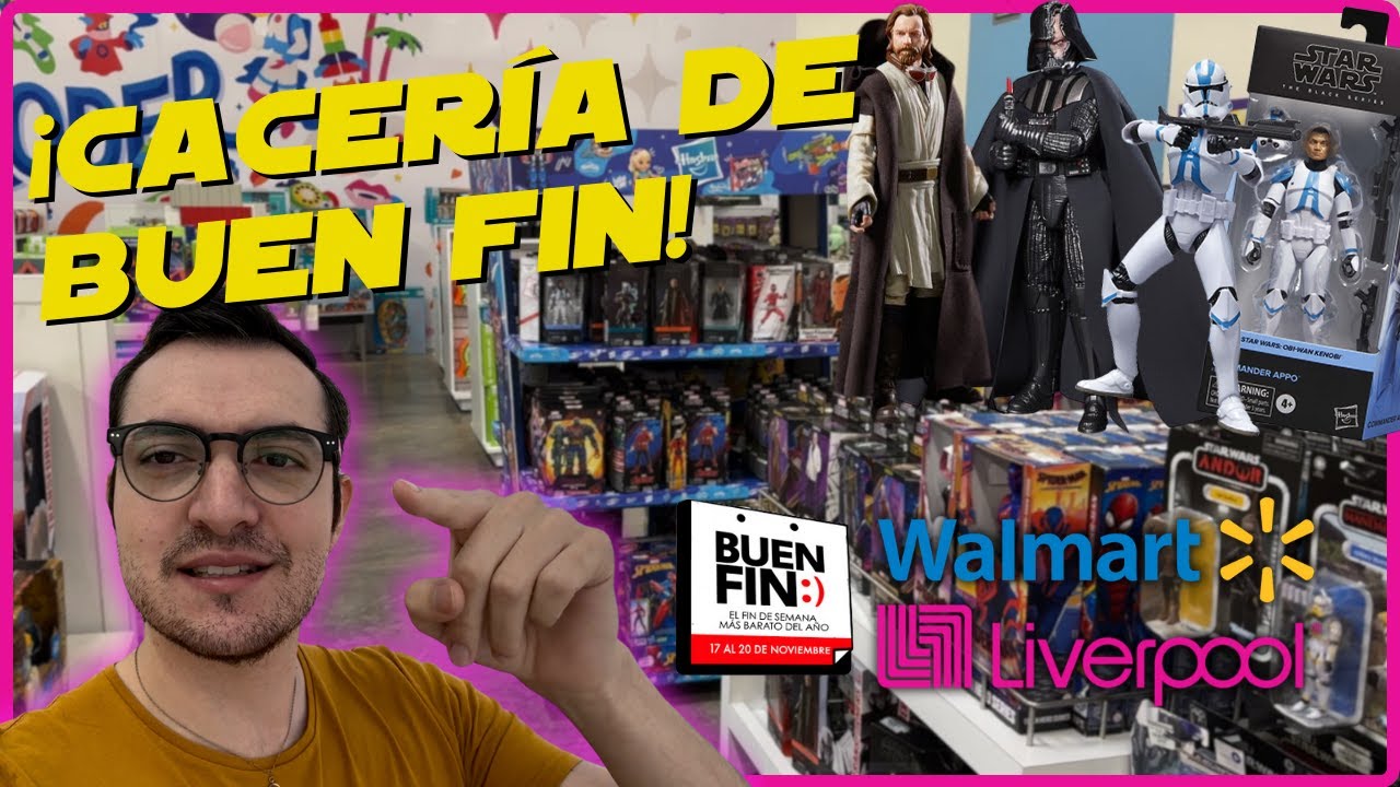 💲CACERÍA DE STAR WARS POR EL BUEN FIN: ¡Grandes sorpresas y ofertas por Liverpool y Juguetilandia!