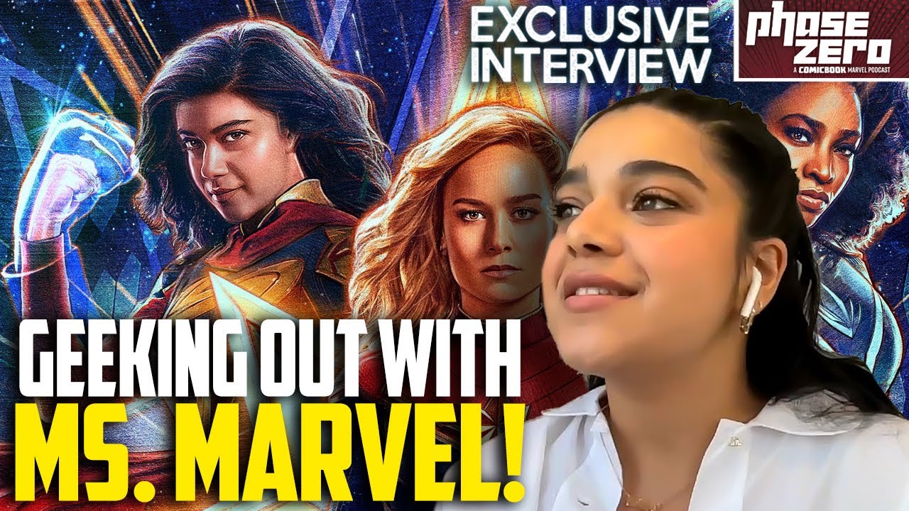 Geeking Out With Ms. Marvel Iman Vellani! - Ms. Marvels MCU Future And MORE!
