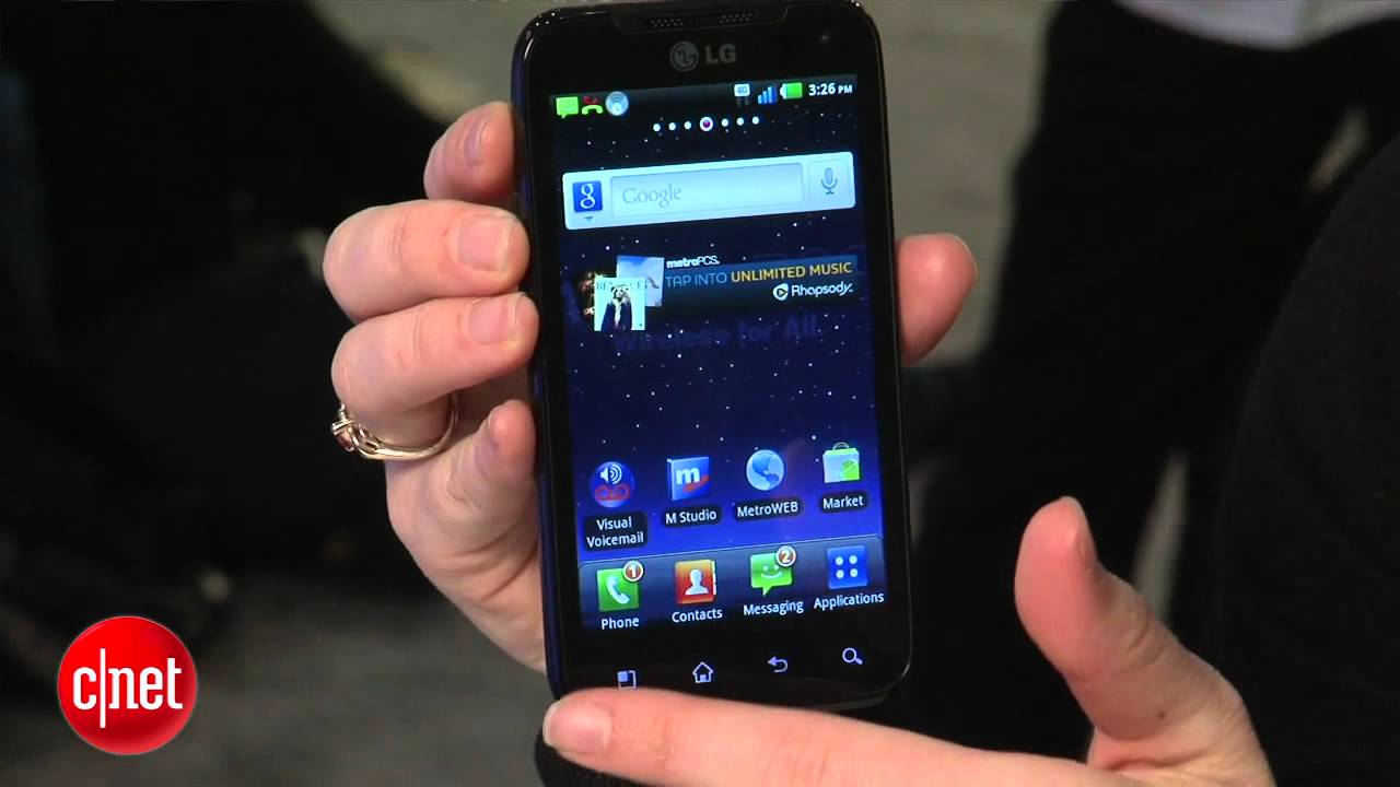LG Connect 4G's Nova display has a bright outlook