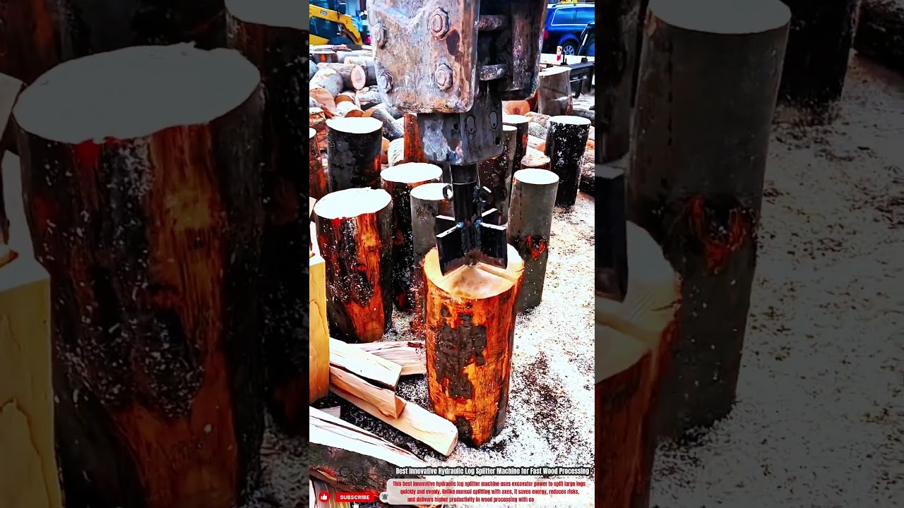 Best Innovative Hydraulic Log Splitter Machine for Fast Wood Processing