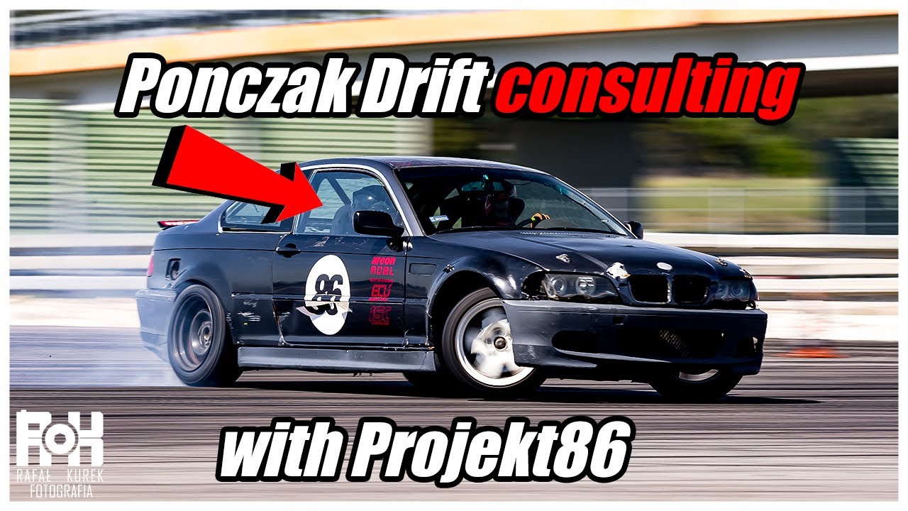 Szkolenie driftu z Projekt86 / Tor Jastrzab (ENG SUB)