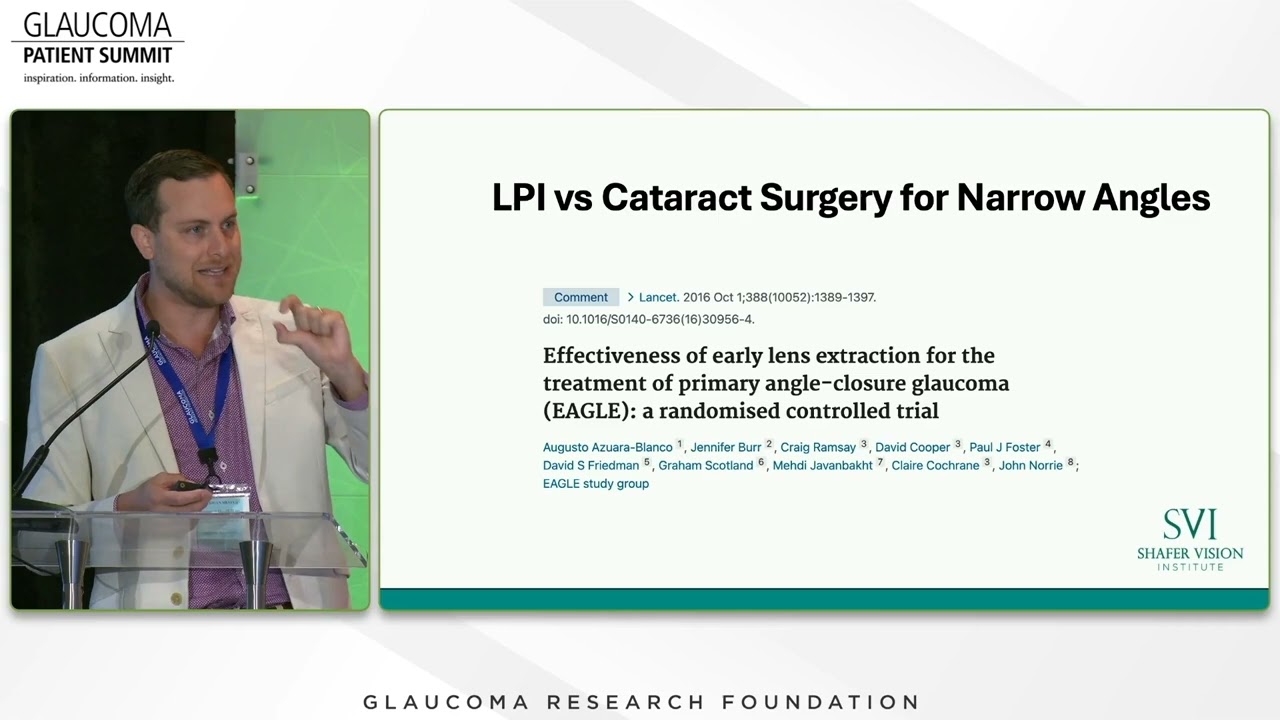 All About Glaucoma Laser and Surgery Options — 2024 Glaucoma Patient Summit
