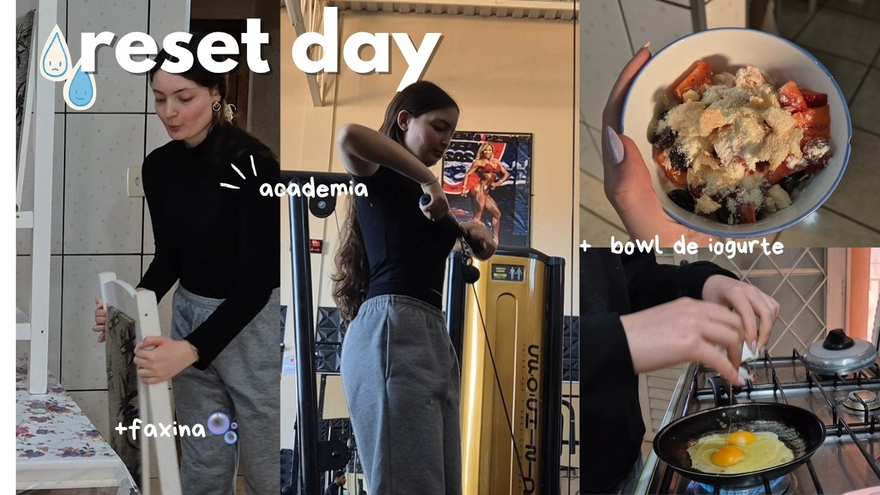 produtividade sem pressão, treino & rotina real | vlog 🫧🌿