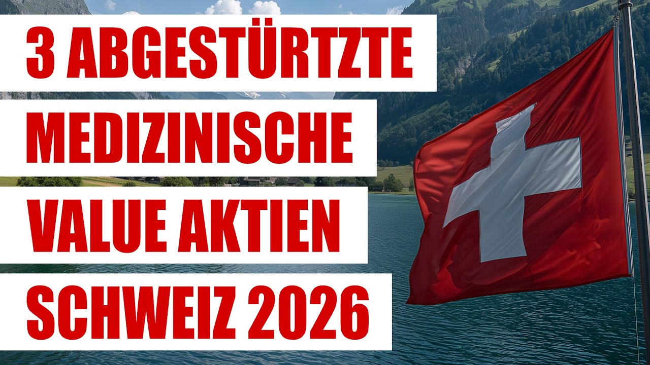 3 abgestürzte schweizer medizinische Value Aktien mit Dividenden 2026 | Qualitätsaktien Schweiz