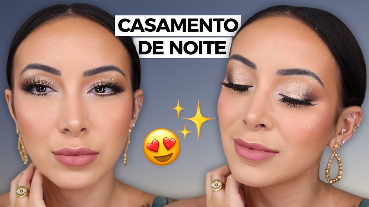 MAQUIAGEM PARA CASAMENTO (NOITE)