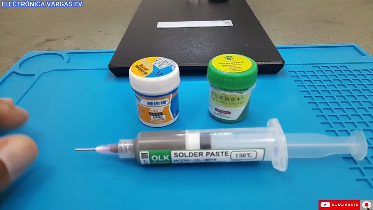 👉TUTORIAL Tiempo de Fusión Estaño en Pasta (138°C vs 183°C) MECHANIC, OLK, KATEX