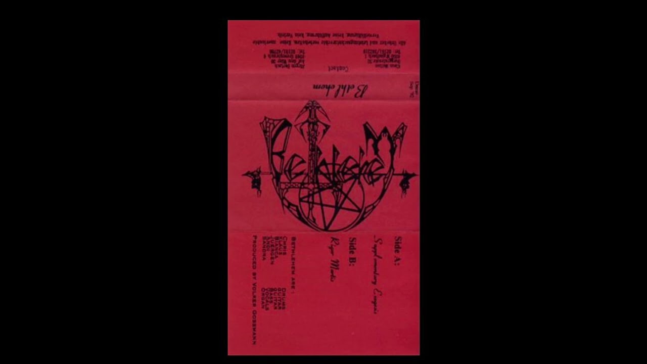 Bethlehem - Bethlehem (Original Demo 1992)