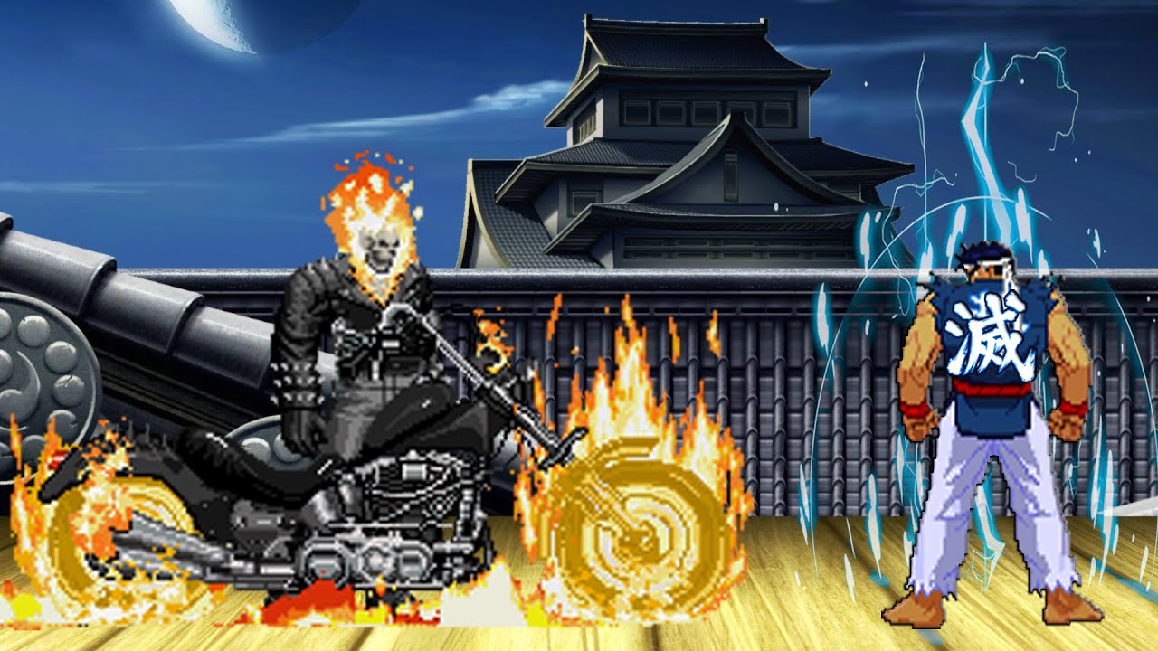 [KOF Mugen] Ghost Rider Vs Shin Ryu