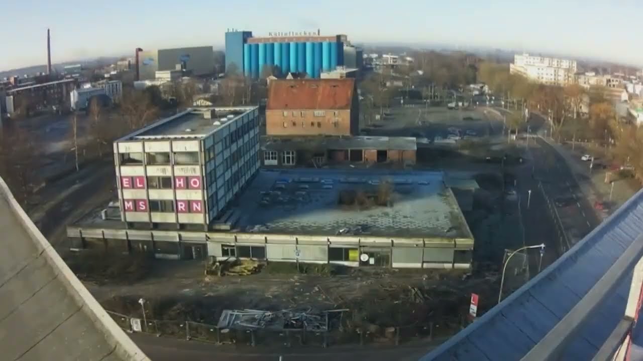 Abriss der alten Post - Zeitraffer