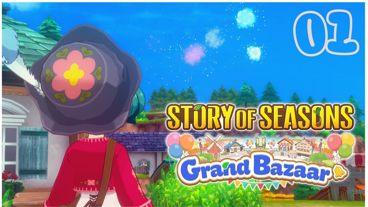 Let's Play 1 -  Story of seasons grand bazaar - CE JEU ME TROLL DES LE DEBUT ????