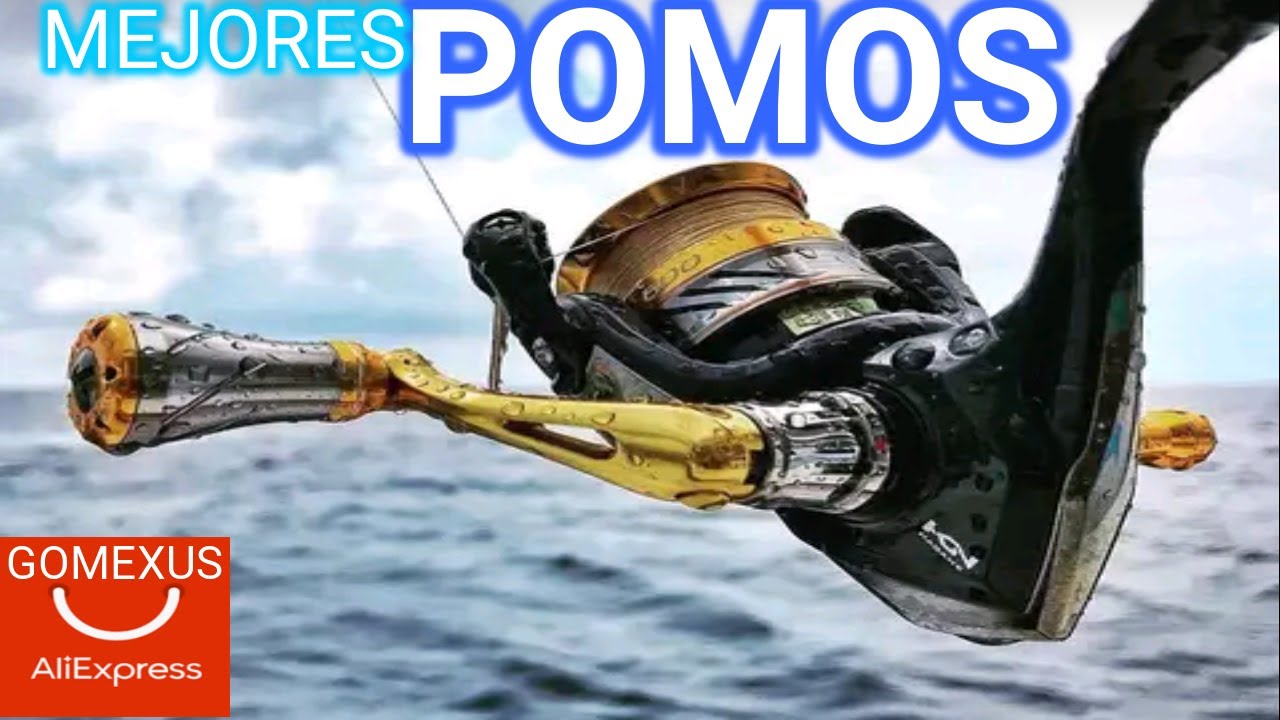 como SUSTITUIR el POMO de tus CARRETES de PESCA (pomos GOMEXUS)