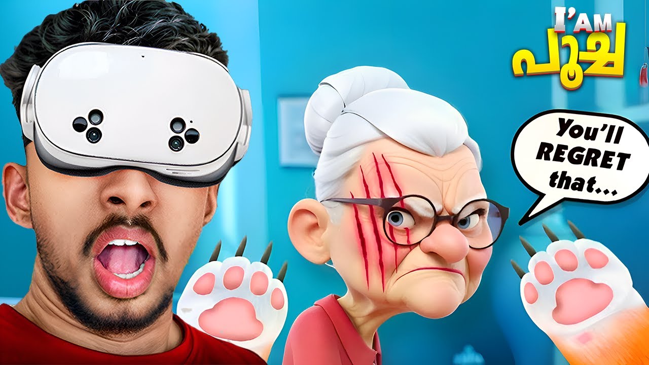 I Became a SCARY CAT 😱🐱 | I Am Cat VR