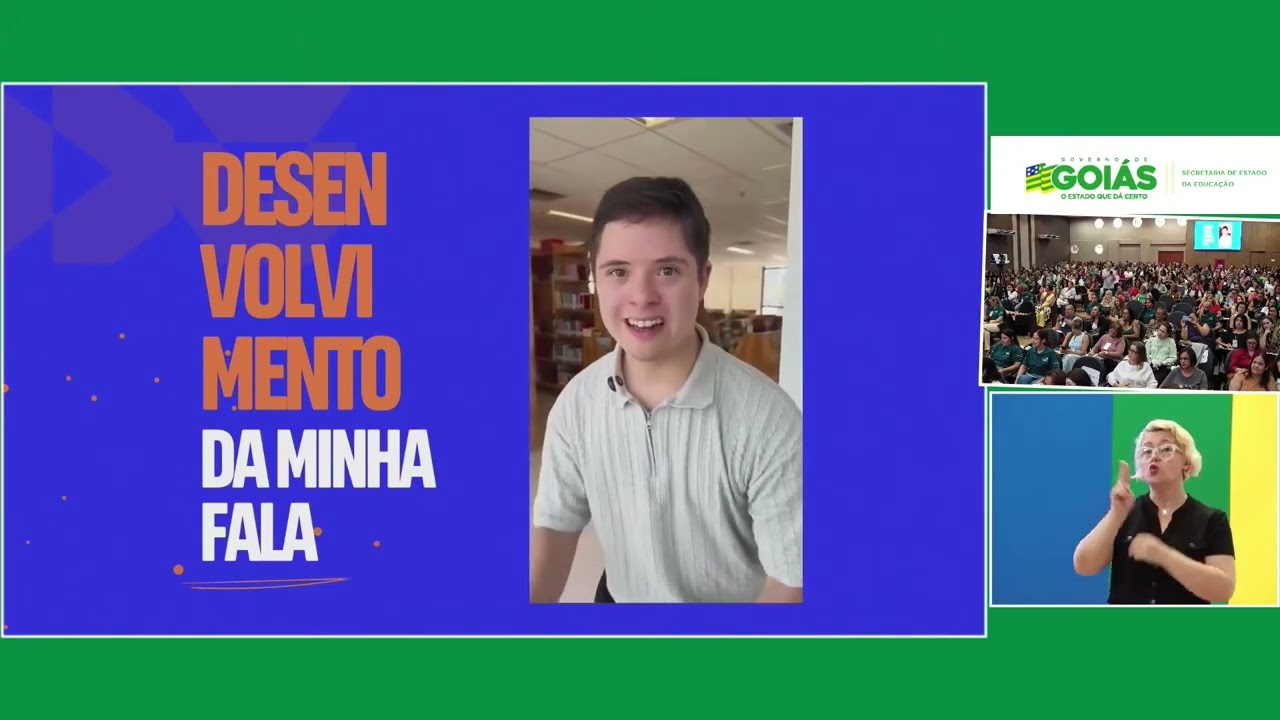 II Cong. Int. De Educação Especial - GO - Não aceitem que digam que você não é capaz