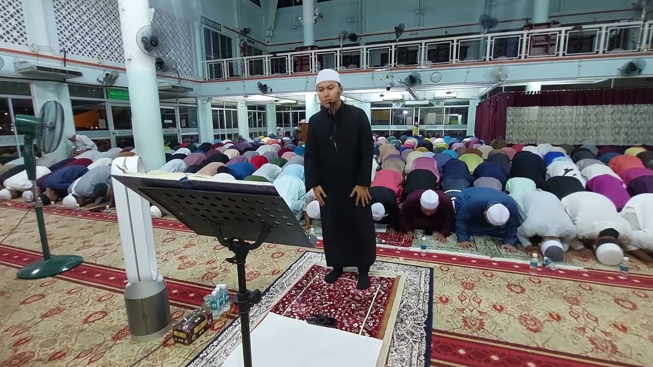 Solat Terawih 24.2.2026 Selasa 1447H. Pimpinan Imam Ustaz Shahir Arshad Bin Mohd Idrus. 