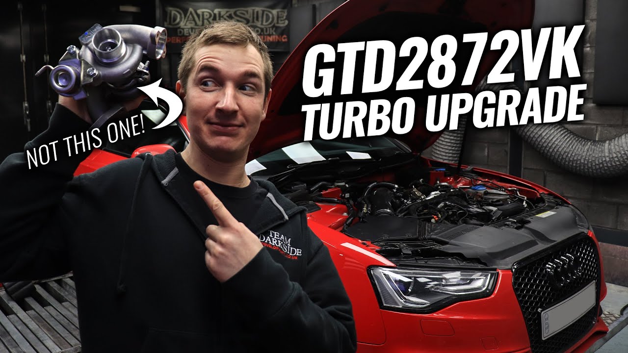 CDUC 3.0 V6 TDI Audi A5 TURBO UPGRADE GTD2872VRZK - DARKSIDE DEVELOPMENTS