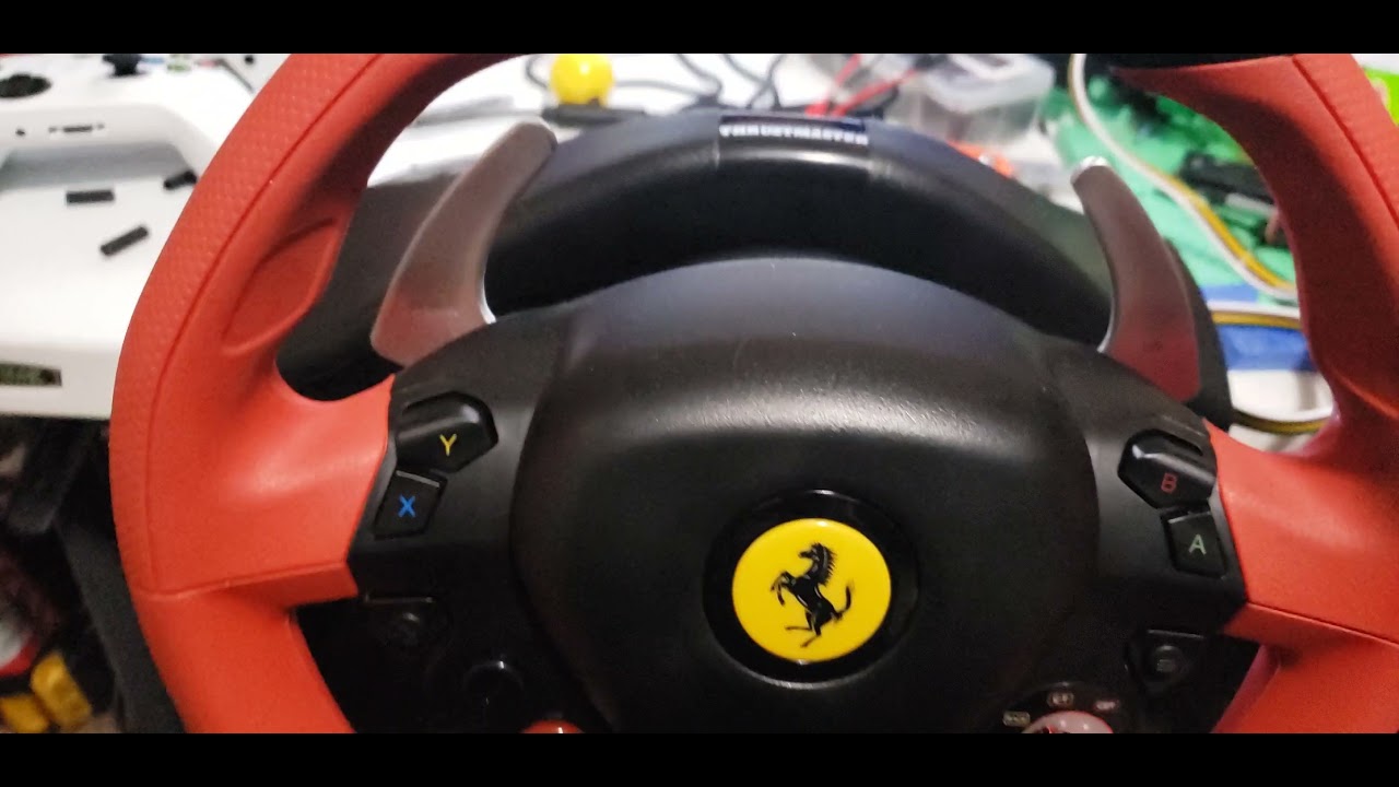 Thrustmaster 458 Spider Sequential Shifter Mod