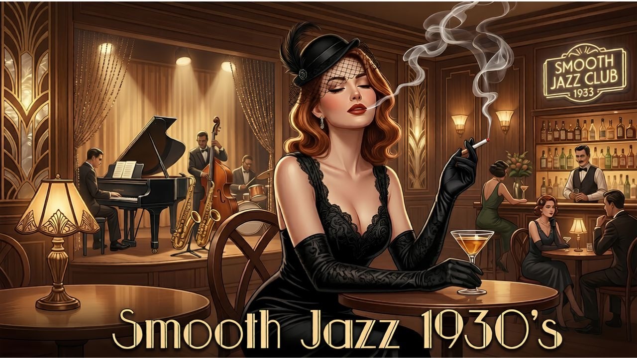 1930's Nostalgic Winter Jazz Playlist – Cozy Vintage Jazz Vibes ❄️
