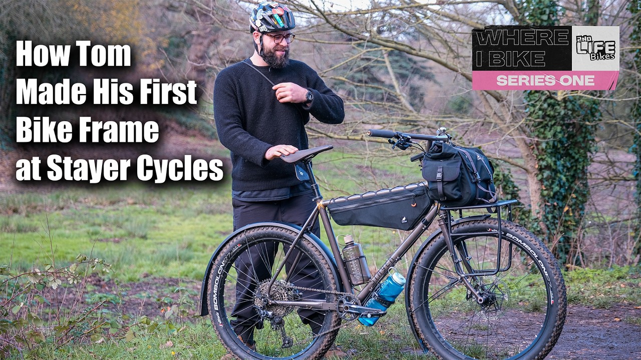 Made His First Bike Frame at Stayer Cycles - Where I Bike - BONUS