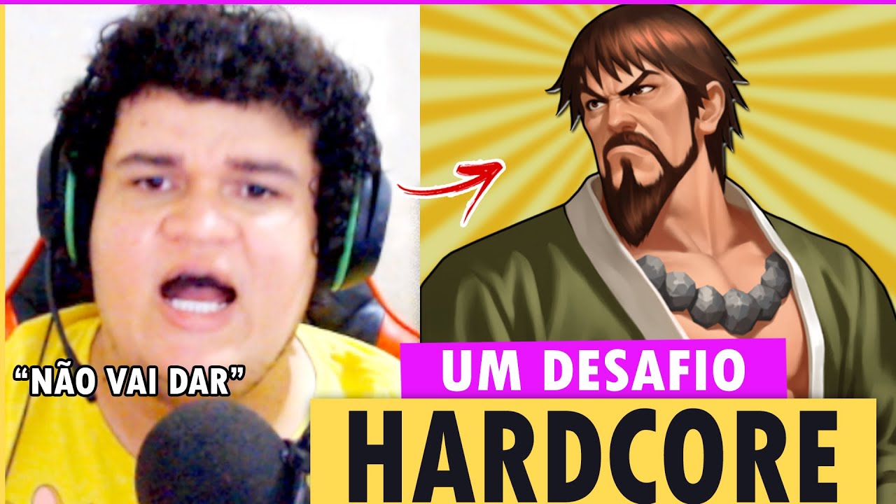 DESAFIO: 1ª VEZ JOGANDO KOF 98 NA ROLETA E O DUELO FOI INSANO!!!