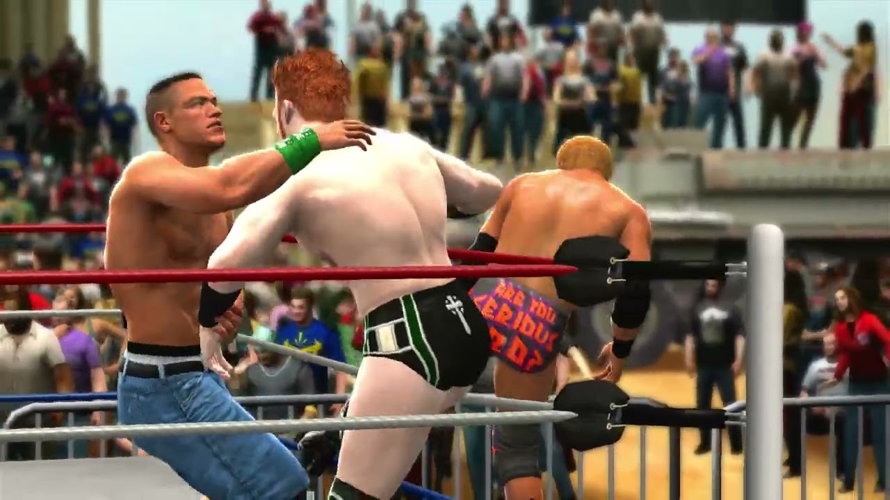 WWE 13 - The Empire vs John Cena & Zack Ryder - WWE Tag Title Match:[OTE] Tribute to the Troops 2011