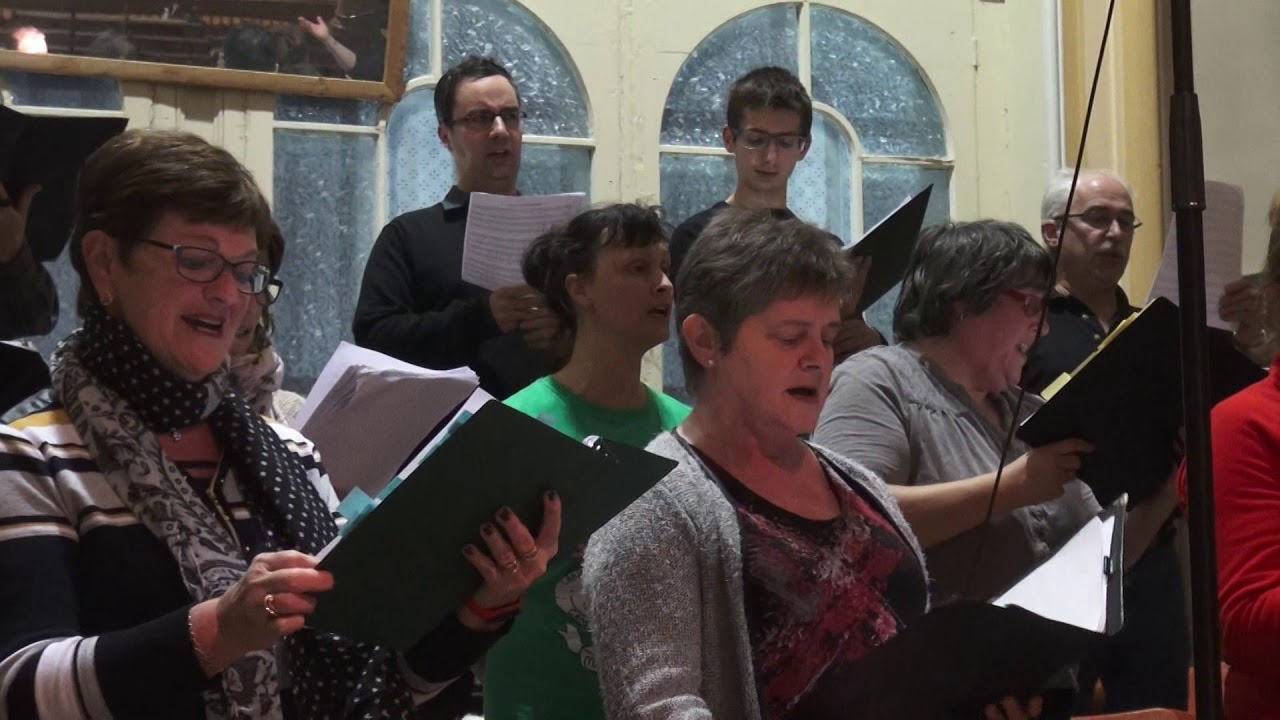 Minuit Chrétien, avec M  René Charpentier et la chorale de St-Romuald, à Farnham. 19 Décembre 2018