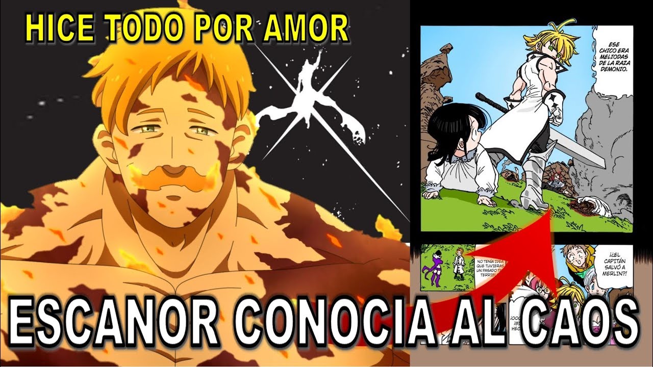 ESCANOR SABIA EL PLAN DE MERLIN Y EL CAOS | NANATSU NO TAIZAI 337
