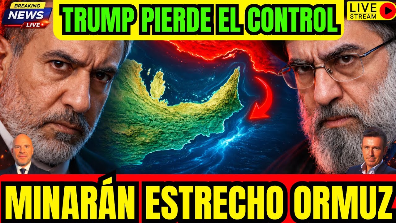 DIRECTO. URGENTE. IR&Aacute;N MINAR&Aacute; ORMUZ. TRUMP PIERDE CONTROL. RUSIA ADVIERTE A EEUU.TEL AVIV BAJO FUEGO