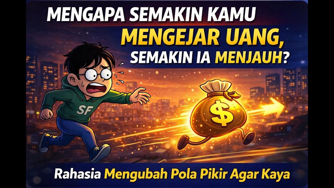 Mengapa Semakin Kamu Mengejar Uang, Semakin Ia Menjauh?