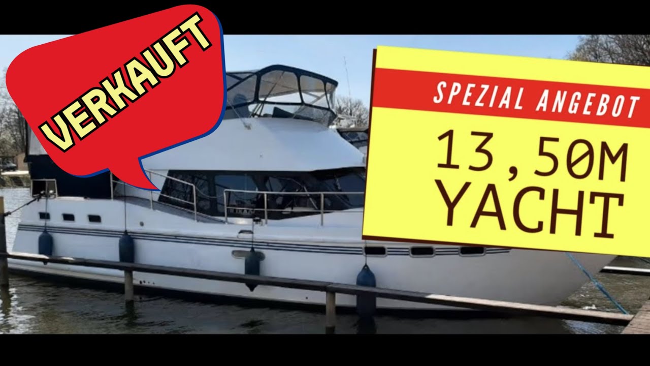 Pasadena Motoryacht Groß, Sicher, Top Ausstattung und sehr günstig! ###VERKAUFT###