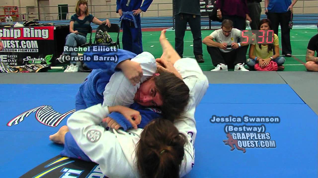 SUBMISSION! Jessica Swanson vs Rachel Elliott at GQ New England Grappling Championships 2012