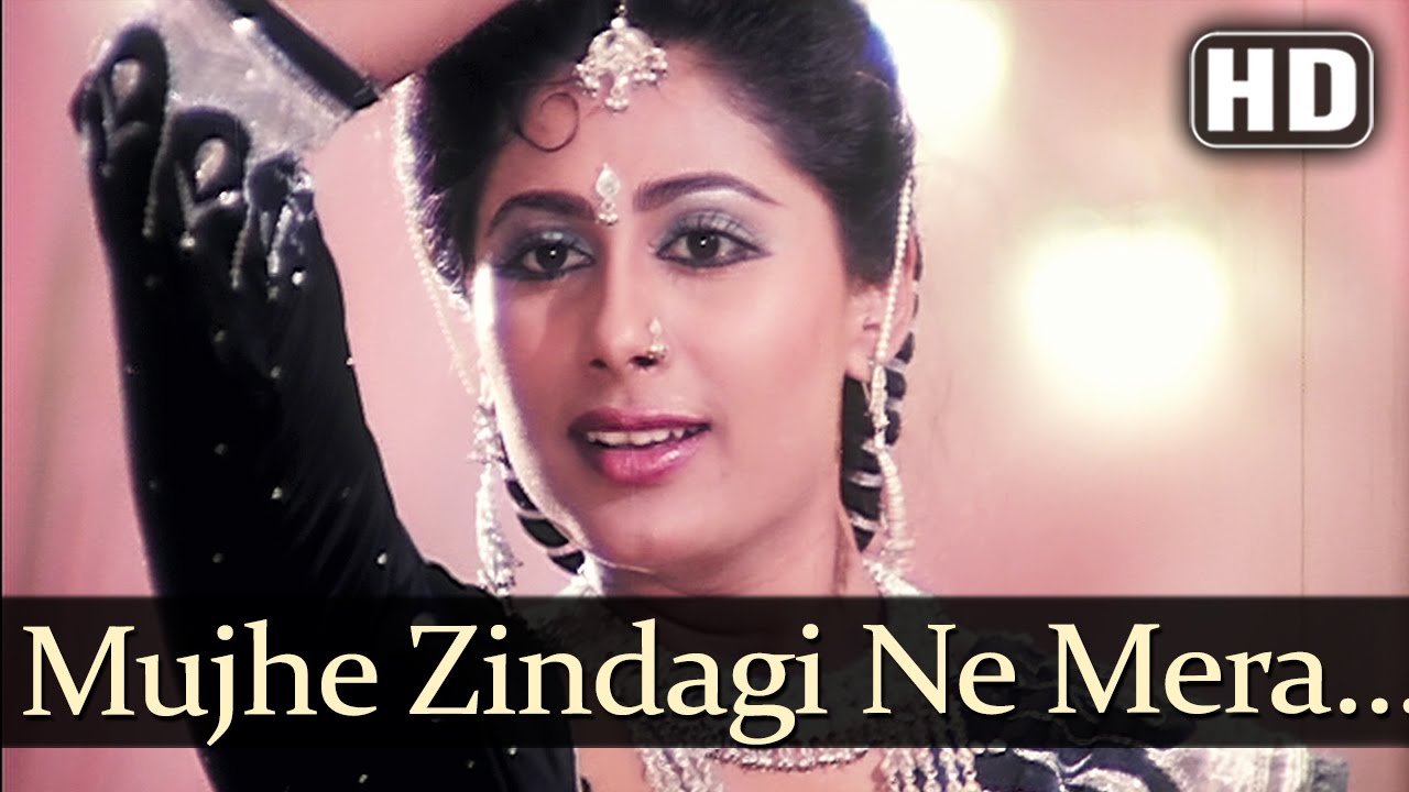 Mujhe Zindagi Ne Mara - Smita Patil - Bindu - Angaaray - Asha Bhosle - Anu Malik - Old Hindi Songs