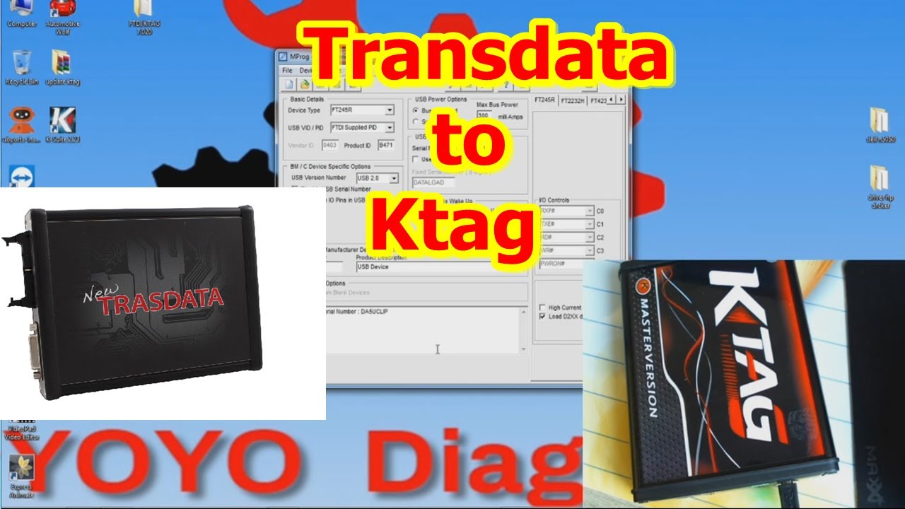 Замена клона KTAG на Transdata Dimsport и наоборот. Программирование чипа драйвера.