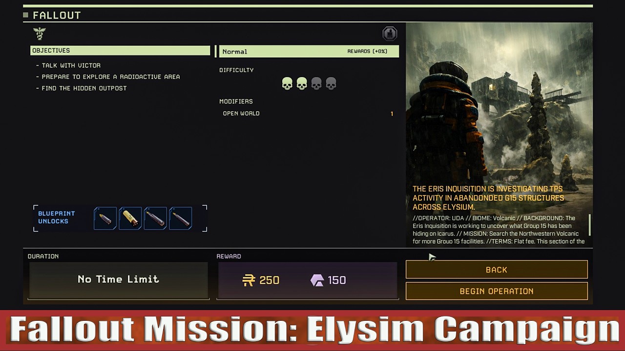 Fallout Mission: Elysim Campaign: Icarus Dangerous Horizons