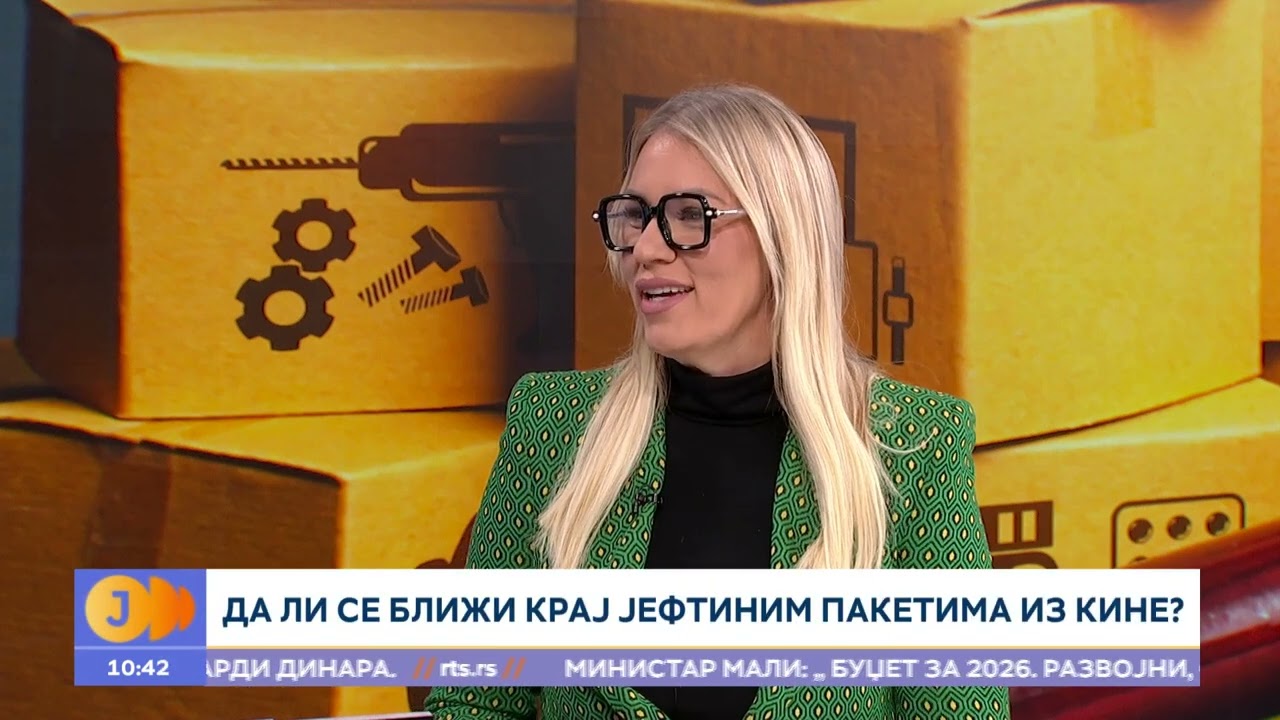 Da li je kraj jeftinim paketima iz Kine I RTS Jutarnji program