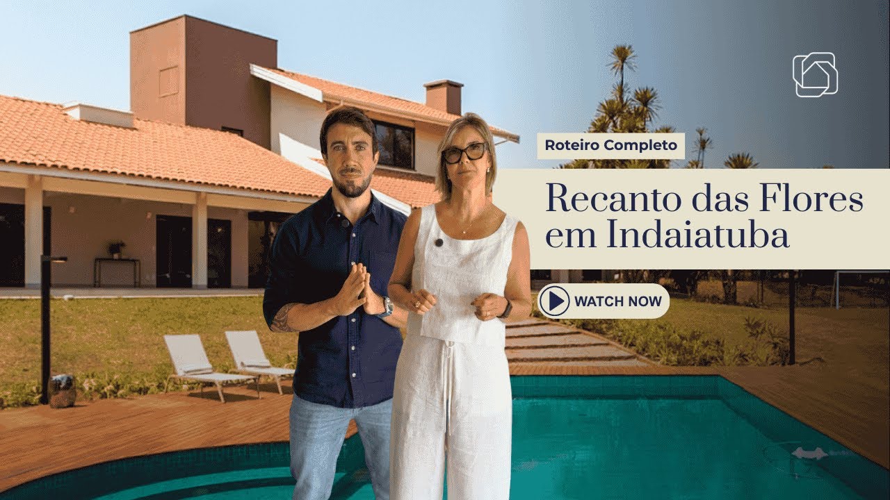 🗝️ Casa à venda no Condomínio Recanto das Flores - Indaiatuba - SP (código: 23557)