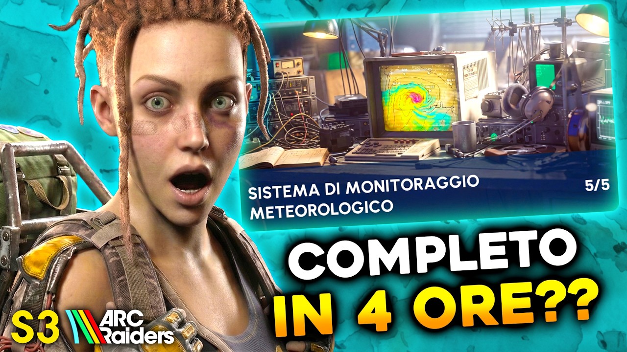 HO COMPLETATO il nuovo PROGETTO METEO in sole 4 ORE! (Arc Raiders ITA)